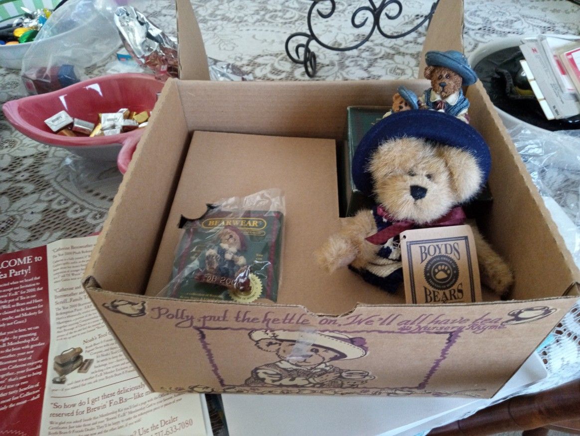 Welcome To The Tea Party. Boyd Bear