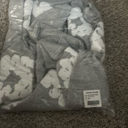 Grey Denim Tears Crumbled Up In Package 