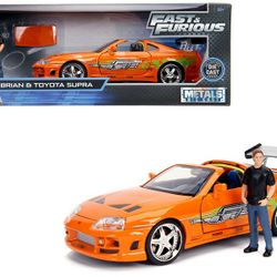 Brian Toyota Supra Orange 