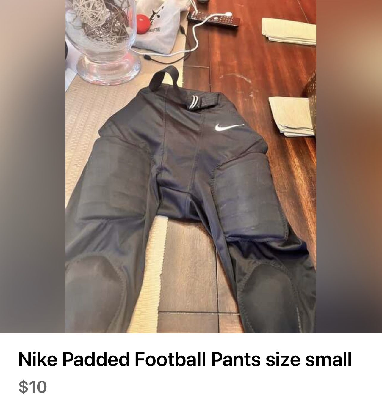 $15.00 Nike Football Integrated(Padded) Practice Pants