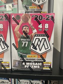 2021 Panini Mosaic Basketball Blaster Box
