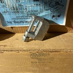 1/2” Wide Mouth Beam Clamp 1-1/4” (qt. 100)