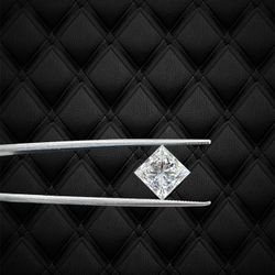 Princess Shape Certified Diamond 