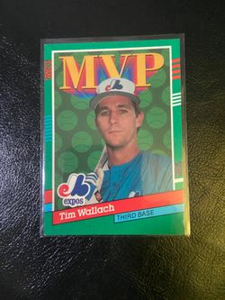1990 Leaf No. 406 Tim Wallach