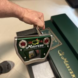 2016 MASTERS EDITION PUTTER -- #26/200 -- SCOTTY CAMERON FUTURA X7M Brand NEW