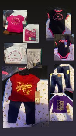 True Religion Bulk Kids Clothe 