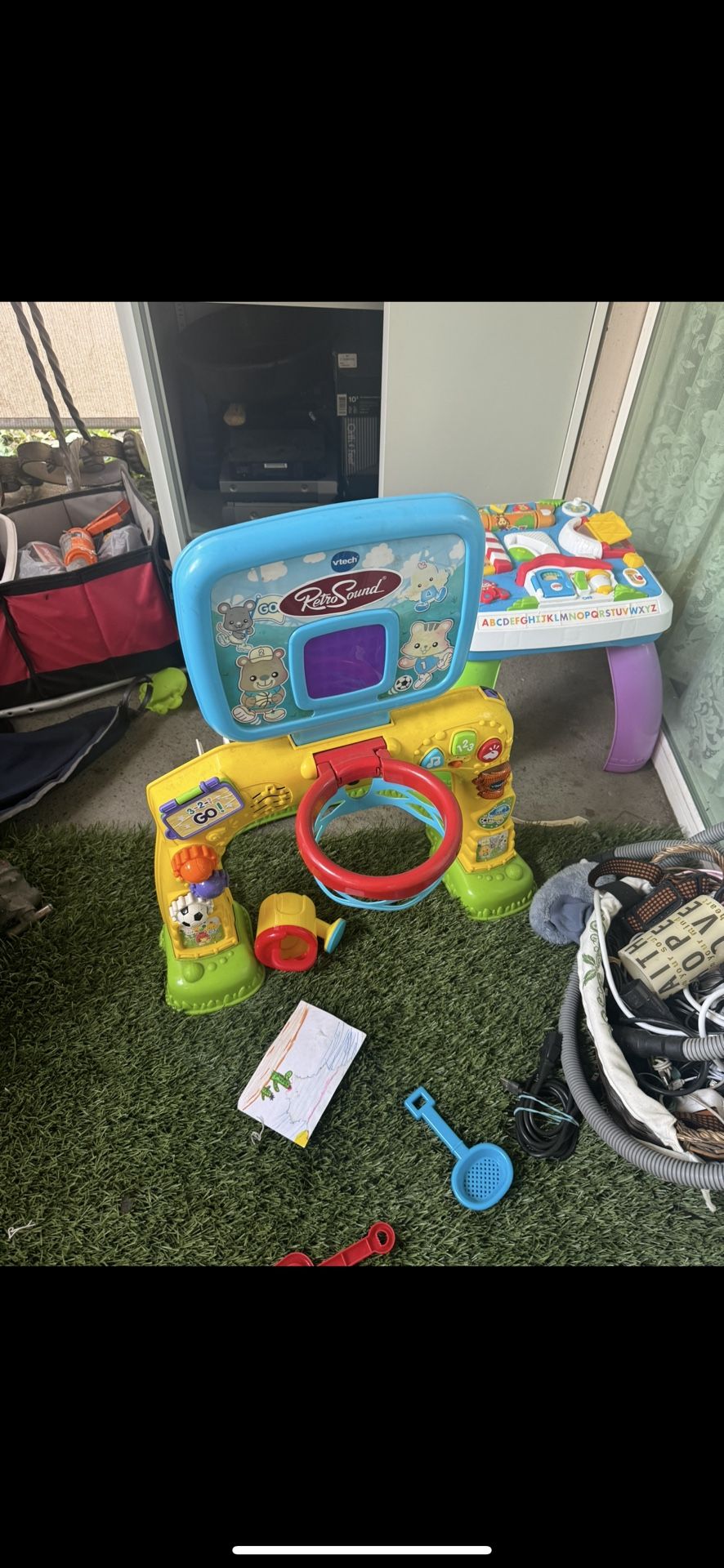 V Tech Basketball Toy