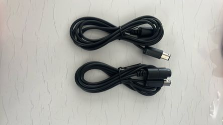 2- 6 Foot Nintendo GameCube Controller Extension Cords Brand New
