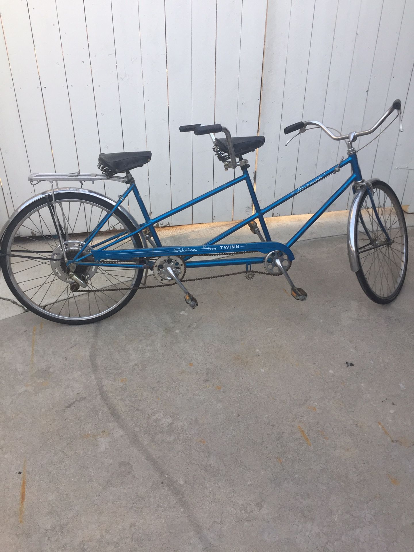 Schwinn Twinn deluxe Tandem bike with rear atom 5speed hub with drum brake