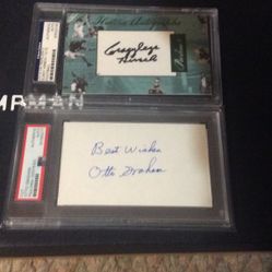 2 Vintage Football Autos