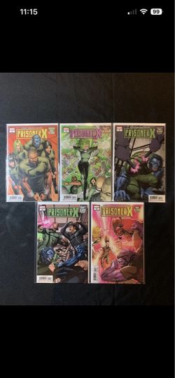 Marvel Age of X-Man Prisoner X 2019 #1-5 NM/VF Complete Comic Lot Run Set
