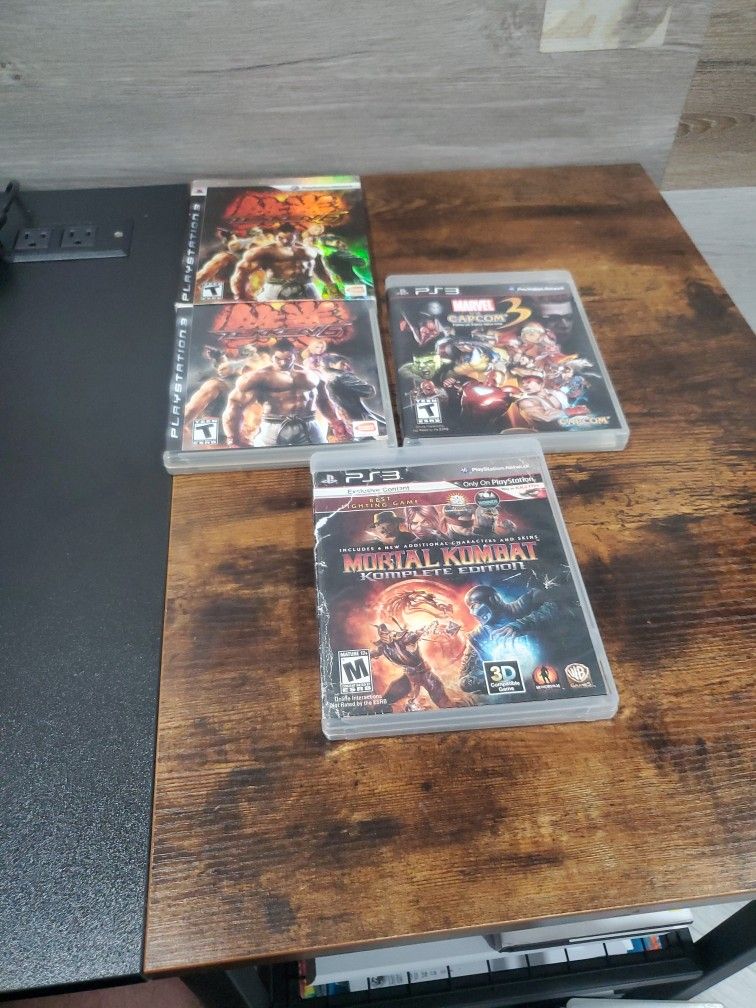 PS3 Games: Tekken 6, Marvel Vs Capcom 3, And Mortal Kumbat