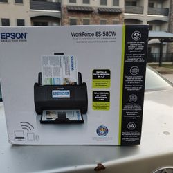 Work Force ES-580W  Wireless Color Document  Scanner