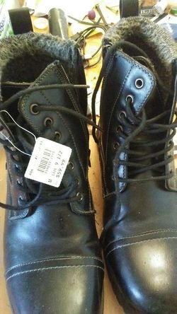 Black boots