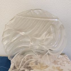 Large Glass Plate....heavy weight