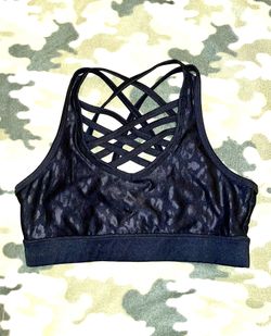 Women’s Bebe Black Sports Bra Size S