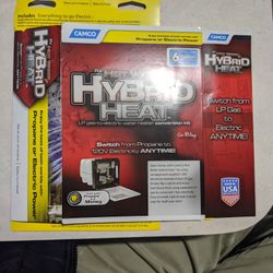 Camco Hybrid RV Propane To Electric Water Heater Conversion Kit