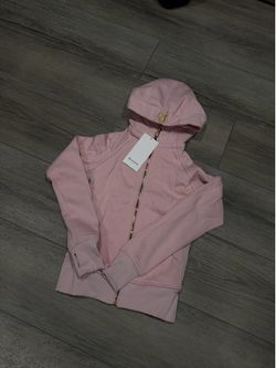 Lululemon pink scuba hoodie (size 4)