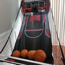 Brand new basketball shooting hoop