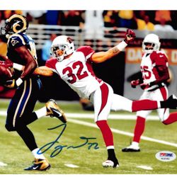 Tyrann Mathieu Signed Cardinals 