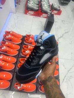 Jordan 5 Retro Black University Blue (2026) All sizes buy now 100% Authentic