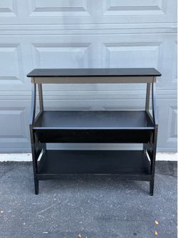 Ballard Designs Black Library Shelf