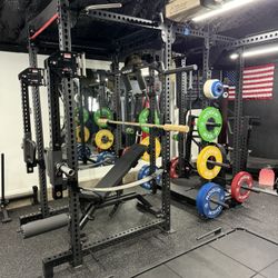 Rogue Monster RM-8 Banshee Rack w/ Rhino Belt Squat & Attachments