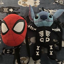 Spiderman & Stitch Backpack!