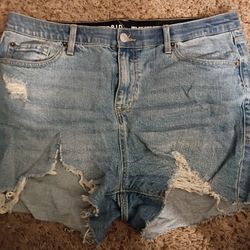 Torrid Jean Shorts Size 14