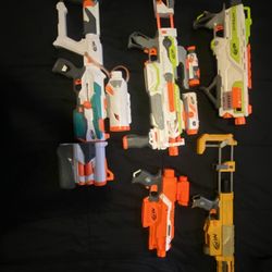 NERF GUNS/ATTACHMENTS/CLIPS FOR SALE 