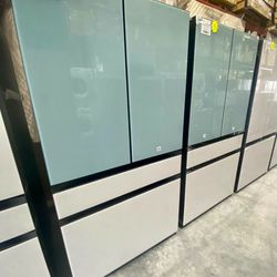 New-Bespoke-4-Door-Glass-Refrigerator