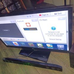 55" LG Super Slim Smart TV  with Surround Sound 