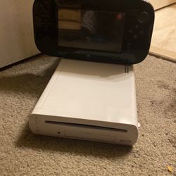 nintendo wii u + game 