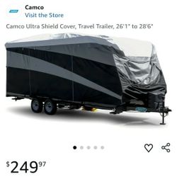 camco 45932 rv ultra shield cover 26 to 28-1/2 foot 