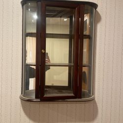 Antique Curio Cabinet 