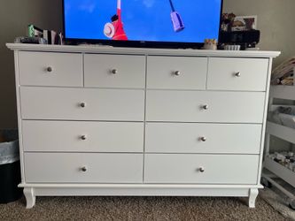 White dresser