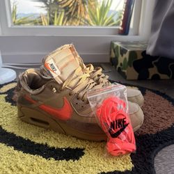 OFF White x Nike Air Max (Desert Ore) 