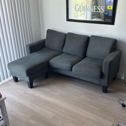 Gray Couch Need Gone