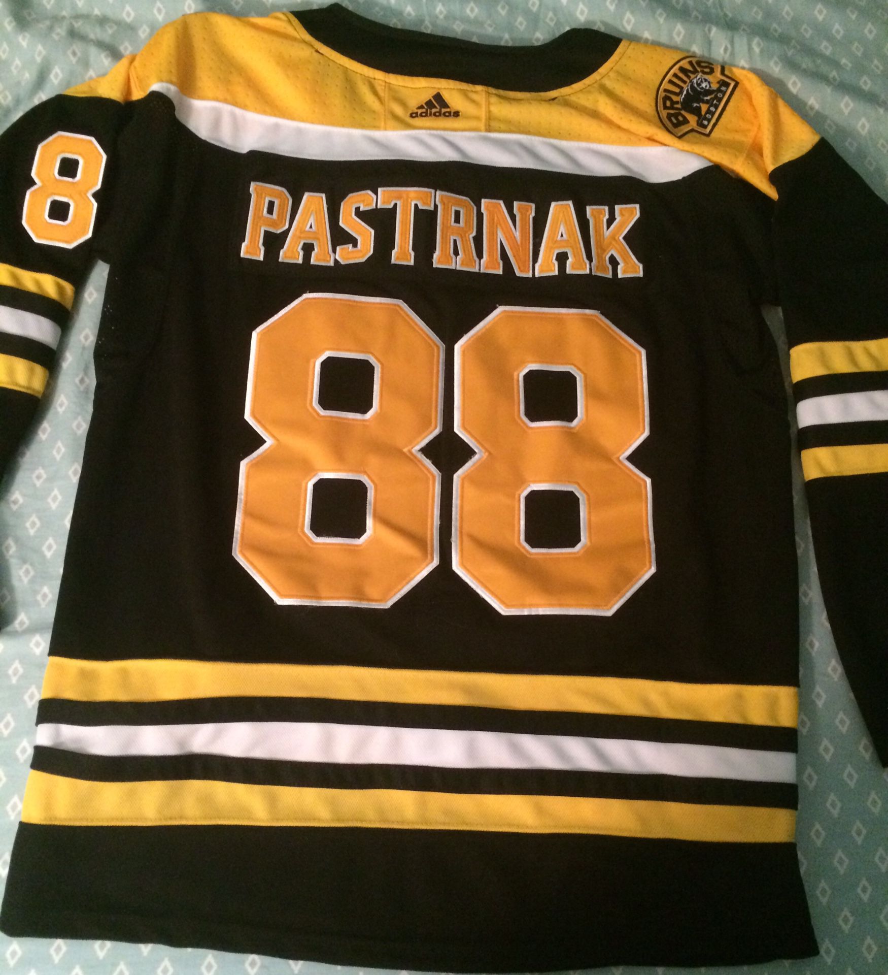 Bruins Pastrnak Jersey XL - NEW!!