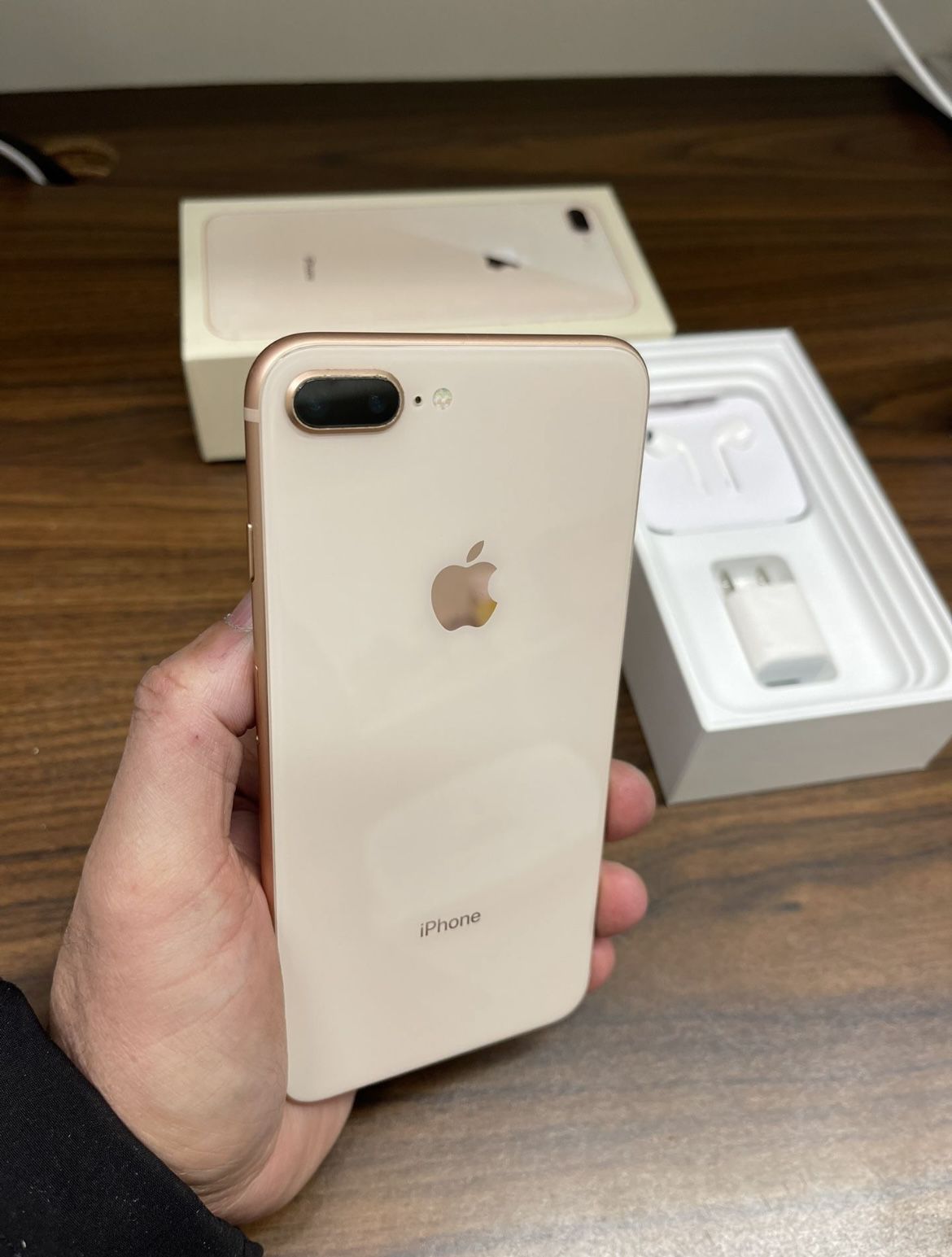 iphone 8 plus gold factory unlocked 64gb ( liberado para todas las compañías 