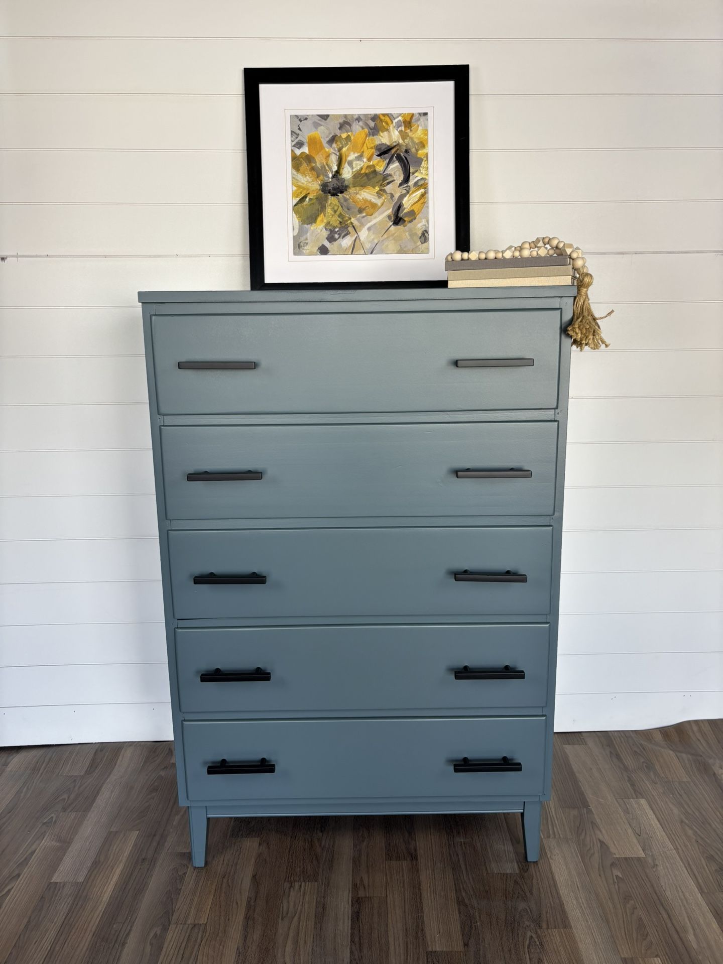 Gorgeous Refinished MCM Tall Dresser