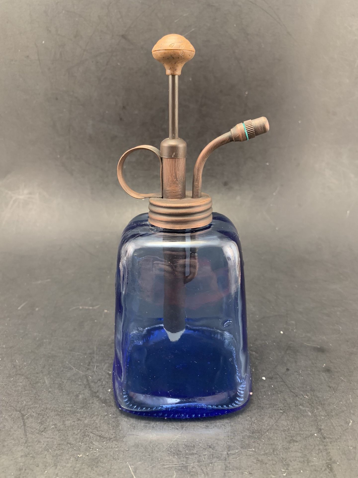Vintage Plant Mister Cobalt Blue