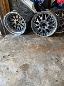 Chrome Rims Full Set Universal 5 Lugs