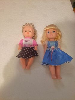 (2) LITTLE GIRL DOLLS