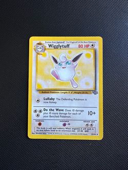 Wigglytuff Pokémon Card Jungle Set 32/64