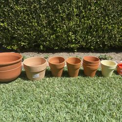 SMALL TERRACOTTA POT / FLOWER POTS 