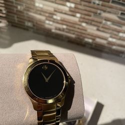 MOVADO GOLD WATCH 