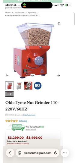 Peanut Butter Machine