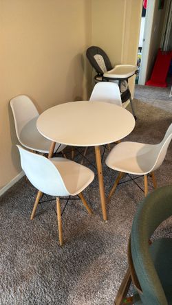 Set table 4 chairs