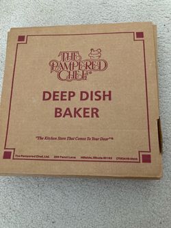 New deep dish baker